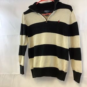 Polo Ralph Lauren boys stripe sweater medium 10/12